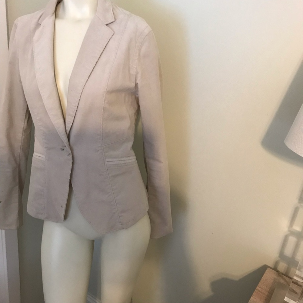 Calvin Klein Jeans Tan Blazer Tailored Suit Jacket